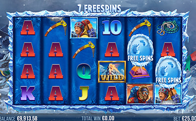 9k Yeti spēļu automāta bezmaksas griezieni