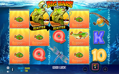 Big Bass Bonanza spēļu automāta bezmaksas griezieni