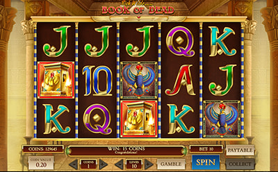Book of Dead spēļu automāta bezmaksas griezieni