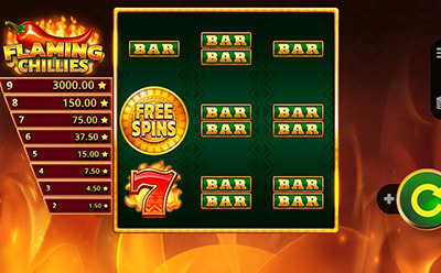 Flaming Chillies automāta spēle Ice Casino Latvijas tiešsaistes kazino