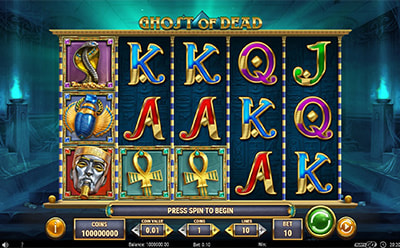 Ghost of Dead spēļu automāta spēle Optibet Latvijas tiešsaistes kazino