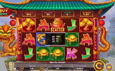 Golden Dragon spēļu automāta spēle GG.BET Latvijas tiešsaistes kazino vietnē