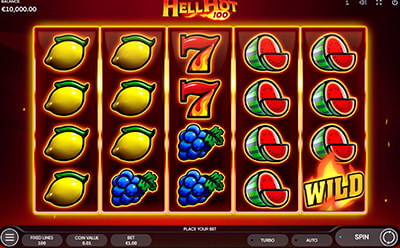 Hell Hot 100 spēļu automātu spēles Vulkan Vegas Latvijas online kazino