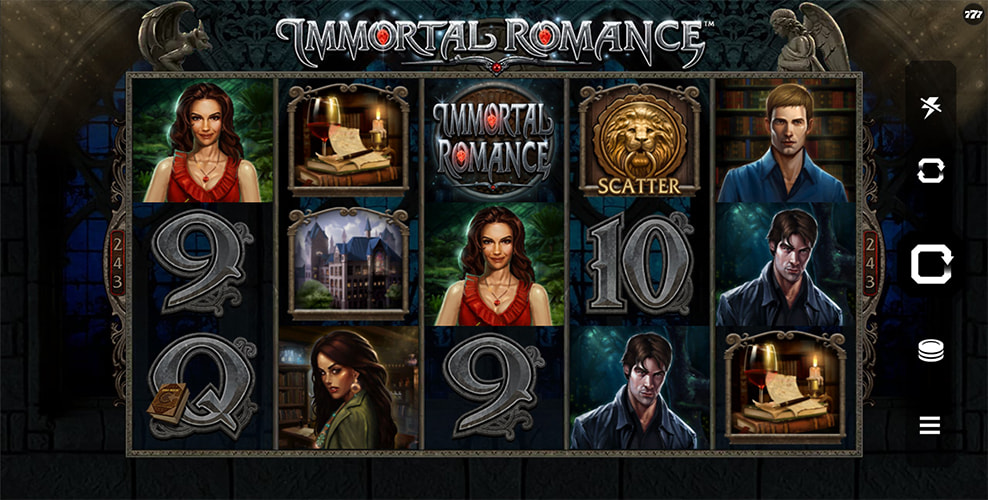 Immortal Romance spēlē tiešsaistē bez maksas
