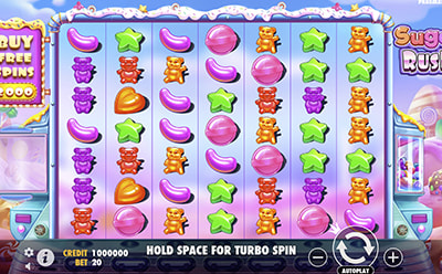 Sugar Rush spēļu automāts Sol Casino Latvijas online kazino