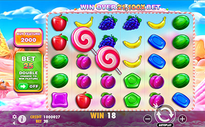 Sweet Bonanza mobilais spēļu automāts