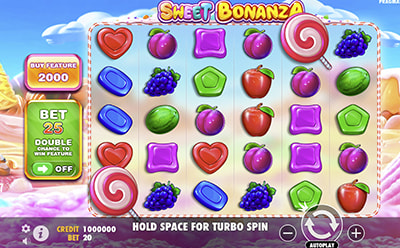Sweet Bonanza spēļu automāts Slot Paradise Latvija online kazino